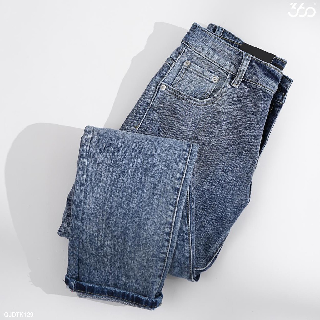 Quần jean nam cao cấp thương hiệu 360 Boutique - QJDTK129 | BigBuy360 - bigbuy360.vn