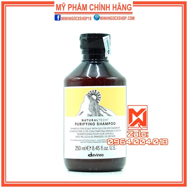 Dầu gội chống gàu DAVINES PURIFYING 250ml chính hãng | BigBuy360 - bigbuy360.vn