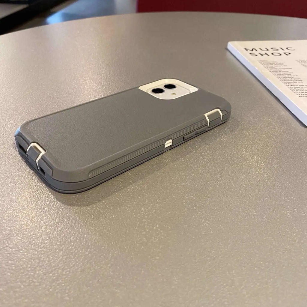 ¤✾European and American gray Apple 11promax mobile phone case iPhone12 anti-drop XR all-inclusive XS couple 8P male female models | BigBuy360 - bigbuy360.vn