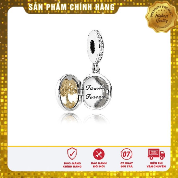 Charm bạc Pan chuẩn bạc S925 ALE Cao Cấp - Charm Bạc S925 ALE thích hợp để mix cho vòng bạc Pan - Mã sản phẩm DNJ100