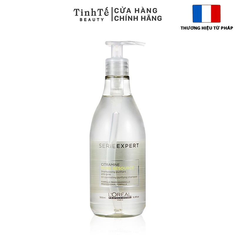 Dầu gội chăm sóc da đầu nhờn L'Oréal Professionnel Serie Expert Pure Resource 500ml