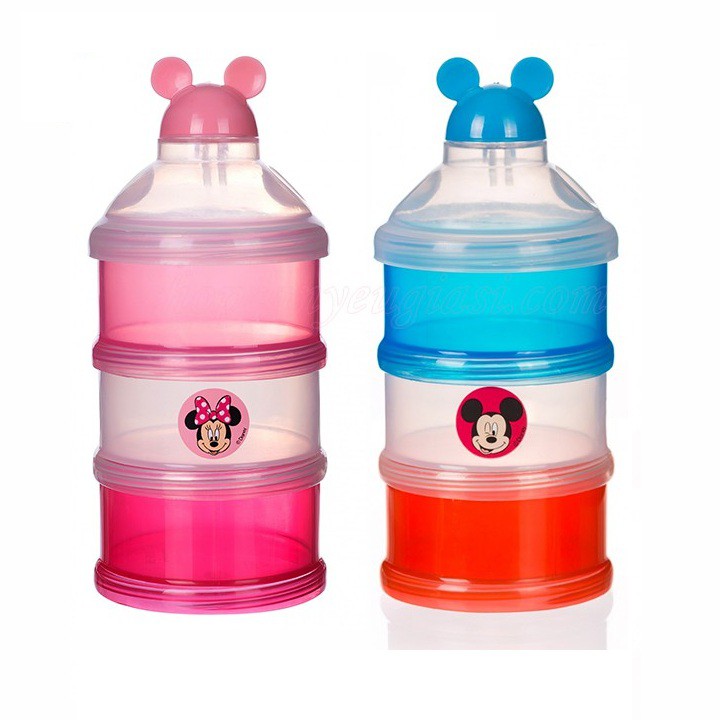 [Mã LIFEDC1012 giảm 250K đơn 500K] Hộp Đựng Sữa Bột Disney Mickey/Minnie DN80514H