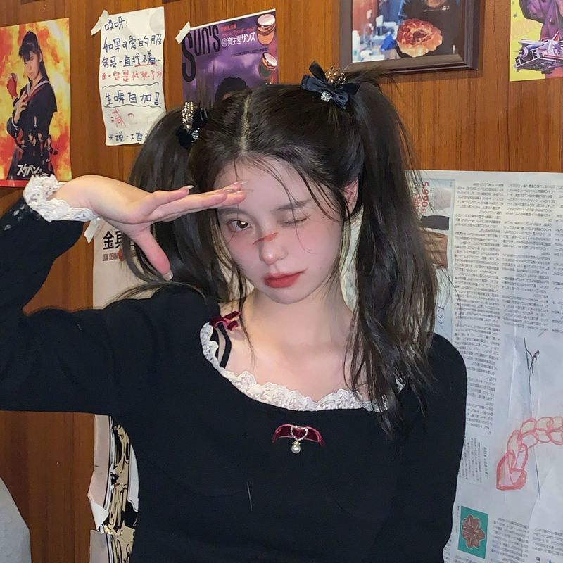 Kẹp Tóc Hình Nơ Phong Cách Halloween Dễ Thương Cho Bé Gái