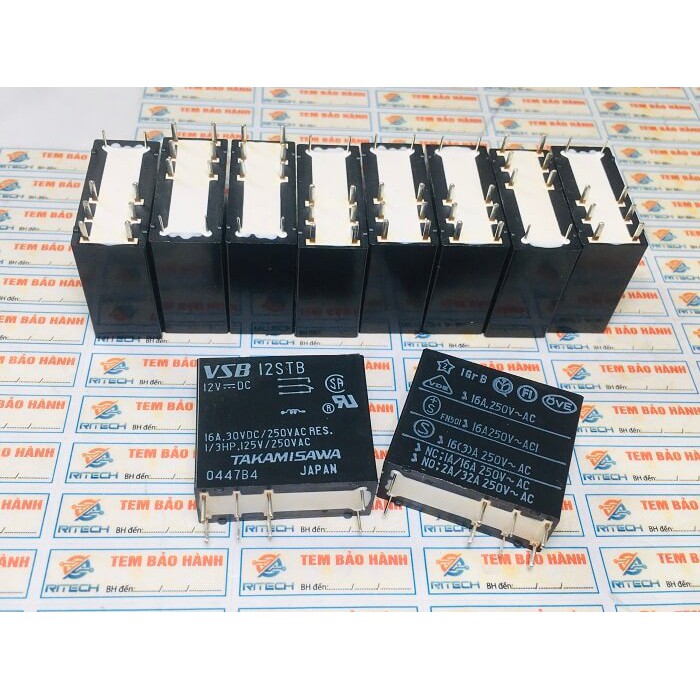 VSB-12STB VSB12STB 12VDC Relay 16A 12V