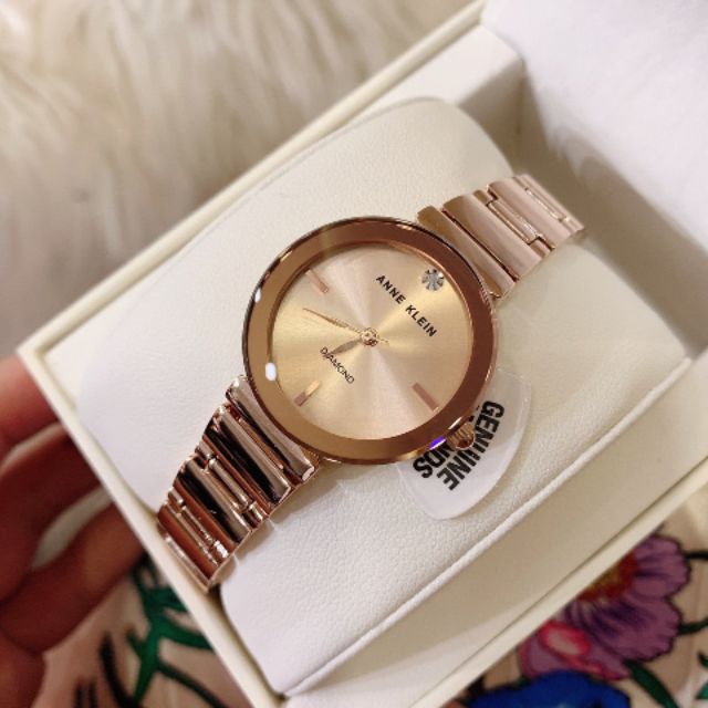 Đồng hồ nữ Anne Klein AK/2434 dây kim loại rose gold