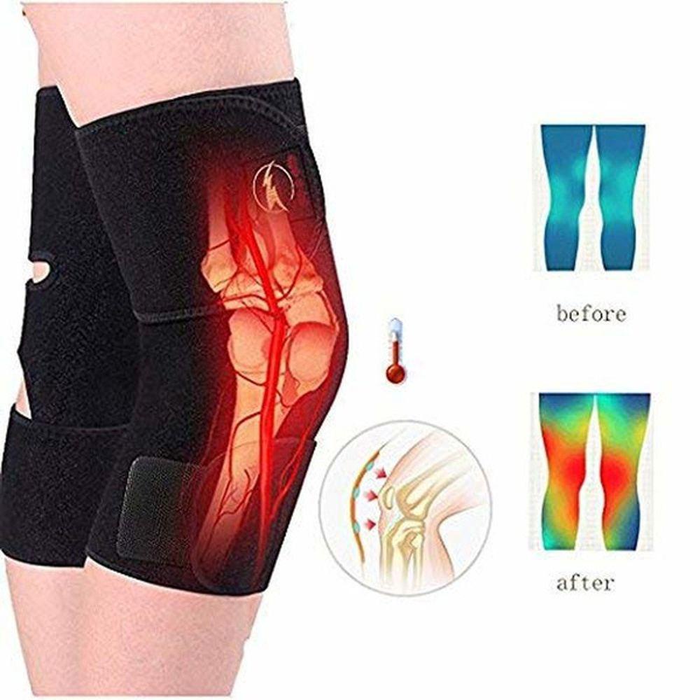 Đai Quấn Bảo Vệ Đầu Gối Tự Sưởi Ấm Tiện Dụng Khi Chơi Thể Thao