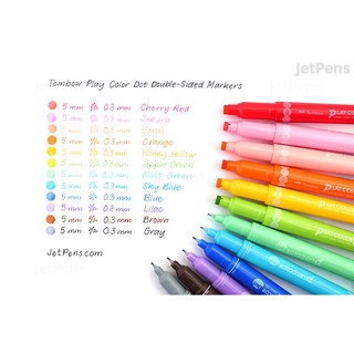 Bút trang trí 2 đầu Play Color DOT - Tombow