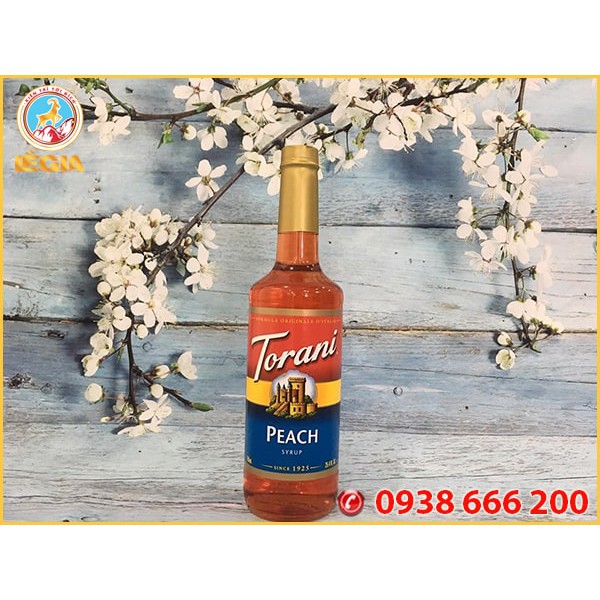 Siro (Syrup) Torani Đào 750ML