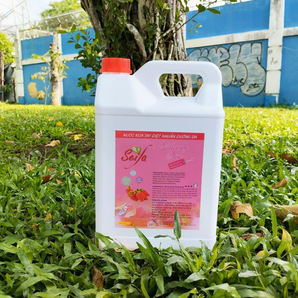 Nước Rửa Tay diệt khuẩn Seifa Can 5 Lít