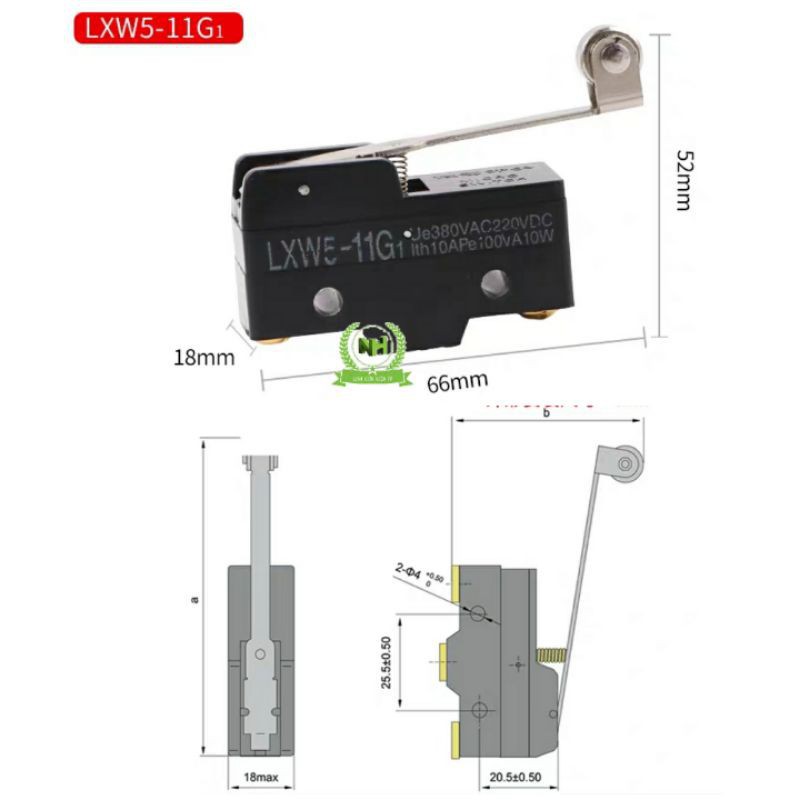 Công tắc hành trình LXW5-11G1/11G2/11M/11N1/11Q1/11D1 Loại Tốt