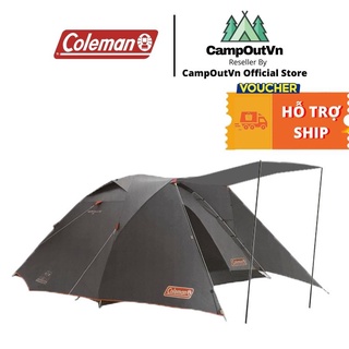 Lều cắm trại coleman campoutvn màu Xám Limited Tough Wide Dome IV/300 Gray A347