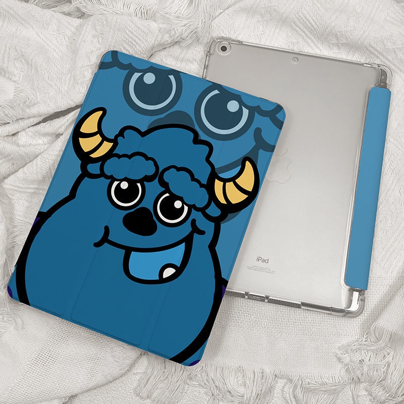 Bao Da Máy Tính Bảng Họa Tiết Cậu Bé Mắt To Cho Ipad 9 5 / 6 / 7 / 8 / 9th Gen Mini4 / 5 / 6 Air1 / 2 / 3 / 4 / 5 Pro 10.5 '' 11 '' 12.9 '' 2018 2020 2021