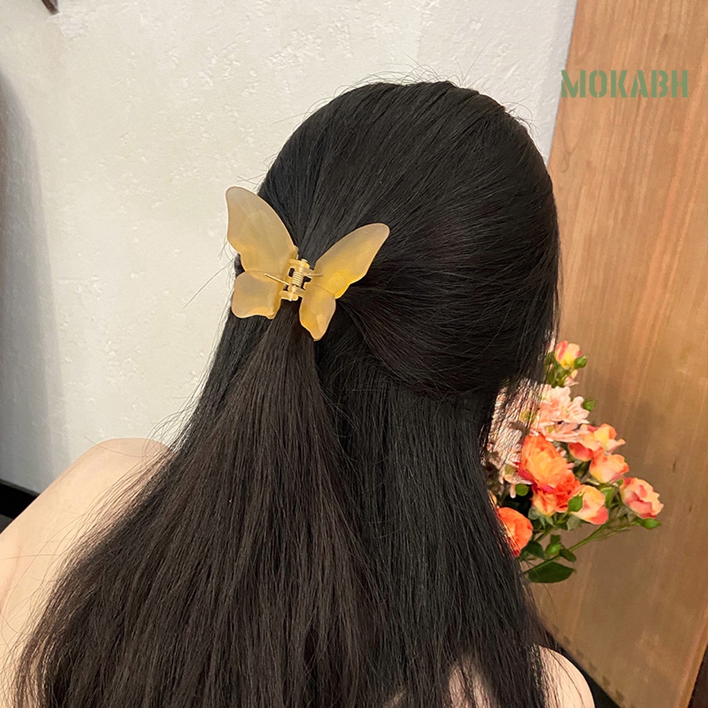Kẹp Tóc Hình Răng Bướm Chéo Thanh Lịch Thời Trang