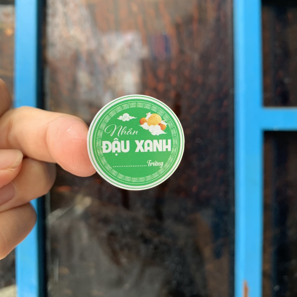 500 Tem Nhân Bánh Trung Thu 2.6 cm - Mẫu mới 2022