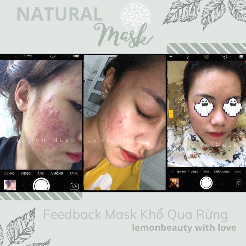 MASK KHỔ QUA RỪNG LEMONBEAUTY CÔNG TY XẢ LỖ NGHỈ BÁN