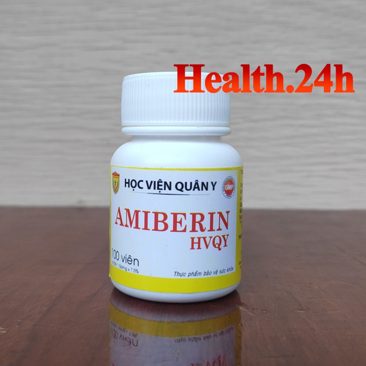 BERBERIN HỌC VIỆN QUÂN Y 100v/ AMIBERIN HVQY