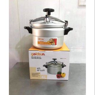 NỒI ÁP SUẤT GAS CAO CẤP GOLDSUN 4L 
giá chỉ #300k/ chiếc 
giá cty #590k/ chiếc đấy ak