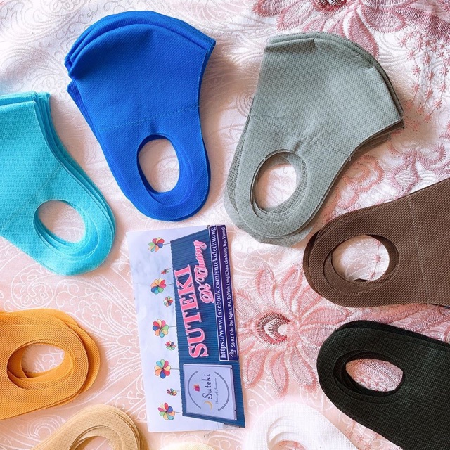 🌙Suteki: Combo 10 Khẩu trang 3D 2 lớp kháng nước, không co dãn, kiểu dáng thời trang | BigBuy360 - bigbuy360.vn