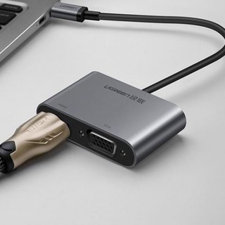 Cáp chuyển USB-C sang HDMI+VGA Ugreen (50738)