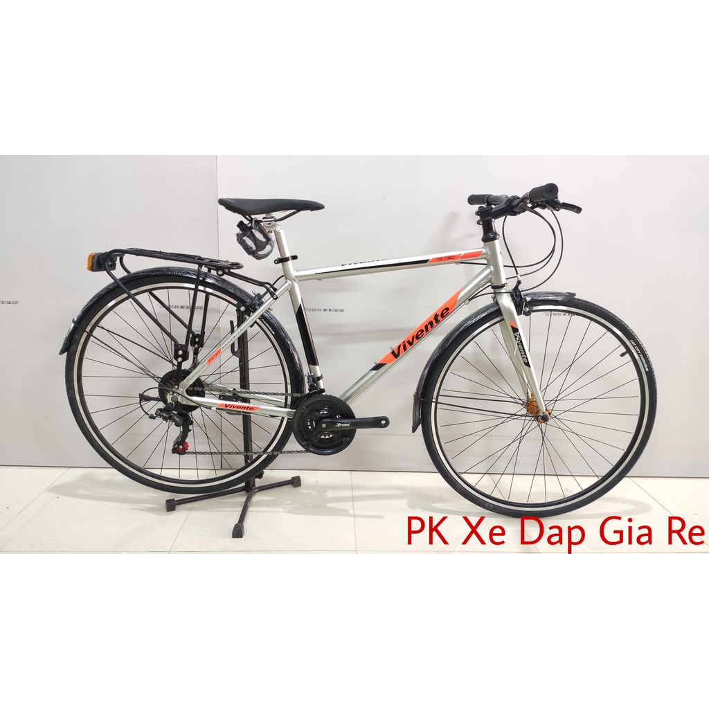 Xe đạp Touring VIVENTE Metro, Xe đạp thể thao Vivente Metro khung nhôm, bộ đề Shimano 3x7 tốc độ