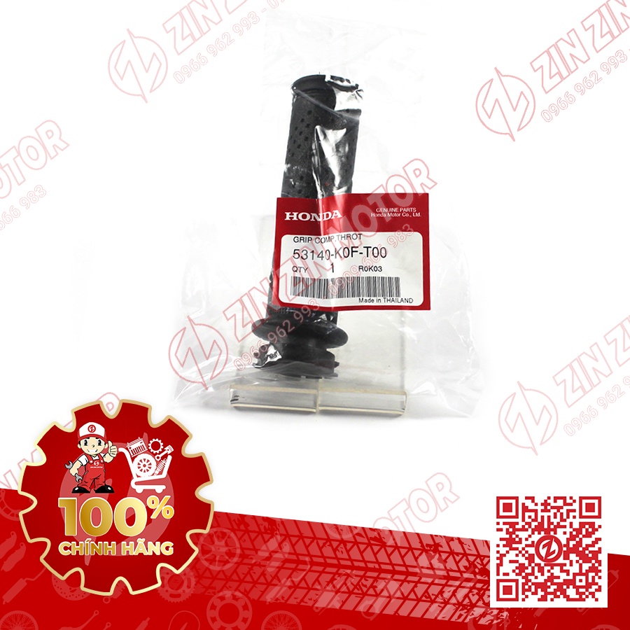 Bao Tay Phải - Monkey 125, CUB 125 - 53140-K0F-T00 - ZIN ZIN MOTOR