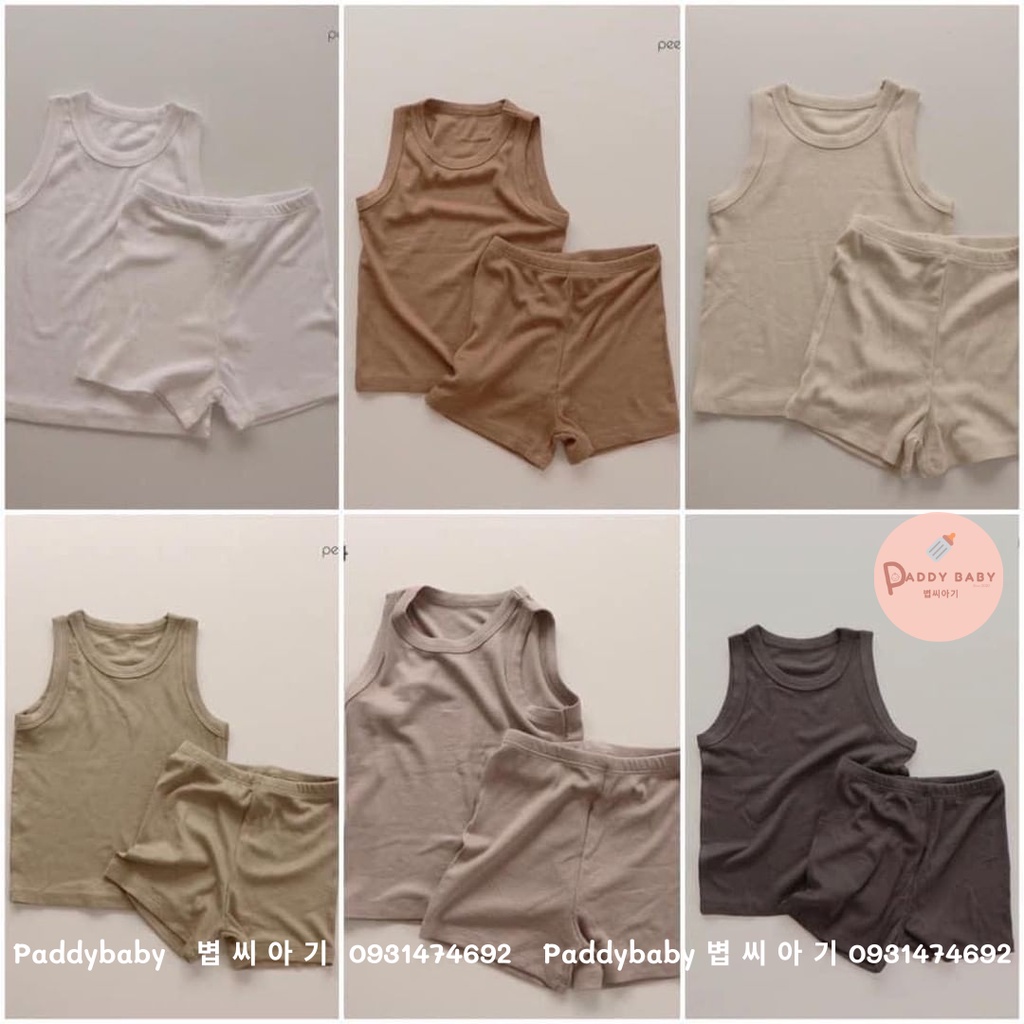 Bộ suit ice Peekaboo chính hãng nội địa Hàn cho bé
