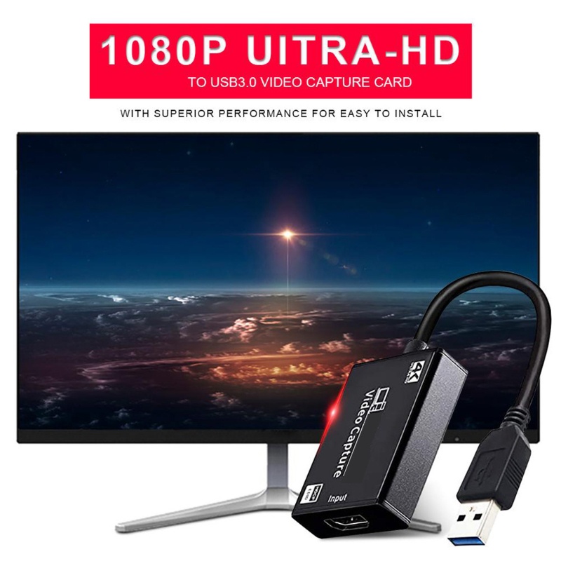 Bộ Thu Hình Hình Ảnh Video HDMI 4K 1080p 30fps HDMI 4K Cổng USB 3.0