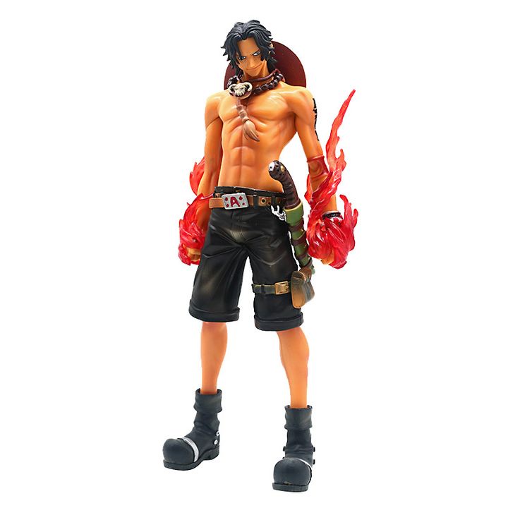 Mô hình nhân vật hỏa quyền Portgas D. Ace Fire Boxing 13cm - 26cm anh trai Luffy trong bộ truyện tranh One Piece