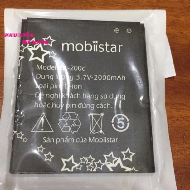 Pin mobistar BL-200d ( phụ liện bé nhím)