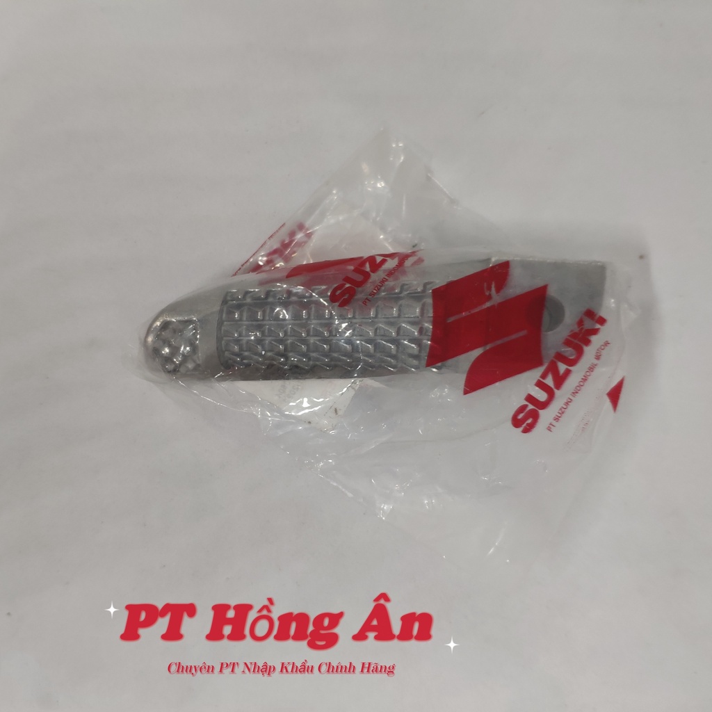 Cục nhôm gác chân  trước Raider Fi, Satria Fi, GSX nhập khẩu chính hãng Suzuki Indonesia - PT HỒNG ÂN