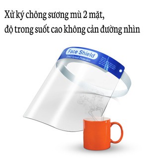 10 Kính Chống Giọt Bắn Tấm Chắn Face Shield, Kính Chắn Bụi Bẩn,Người Lớn Trẻ Em Đeo Đều Vừa