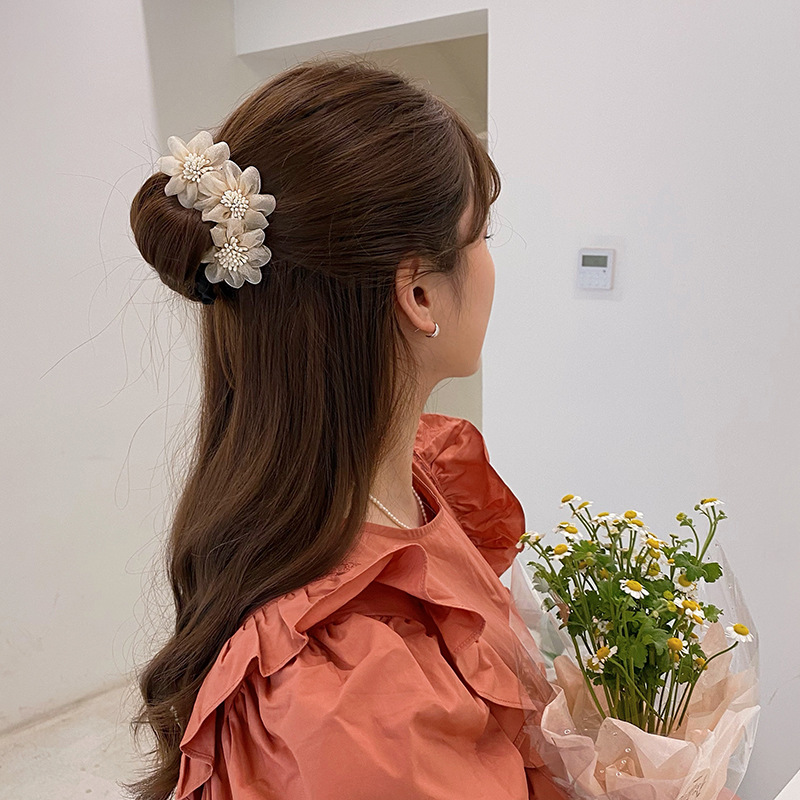 Dây Cột Tóc Thiết Kế Đơn Giản Xinh Xắn Cho Nữ