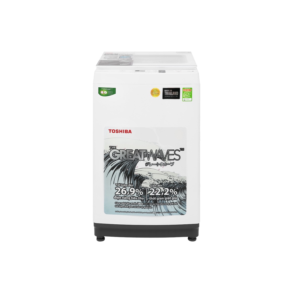 Máy giặt Toshiba 9 kg AW-K1000FV(WW) [ HANG TRUNG BAY DIEN MAY ]