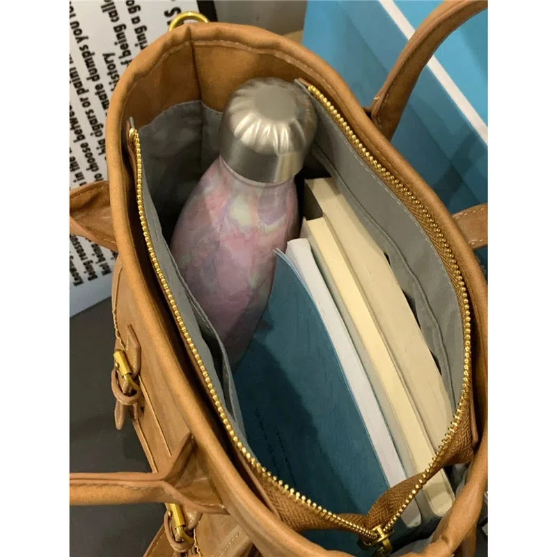 Túi Xách Da kf149 Phong Cách retro Thời Trang 2022 Cho Nữ