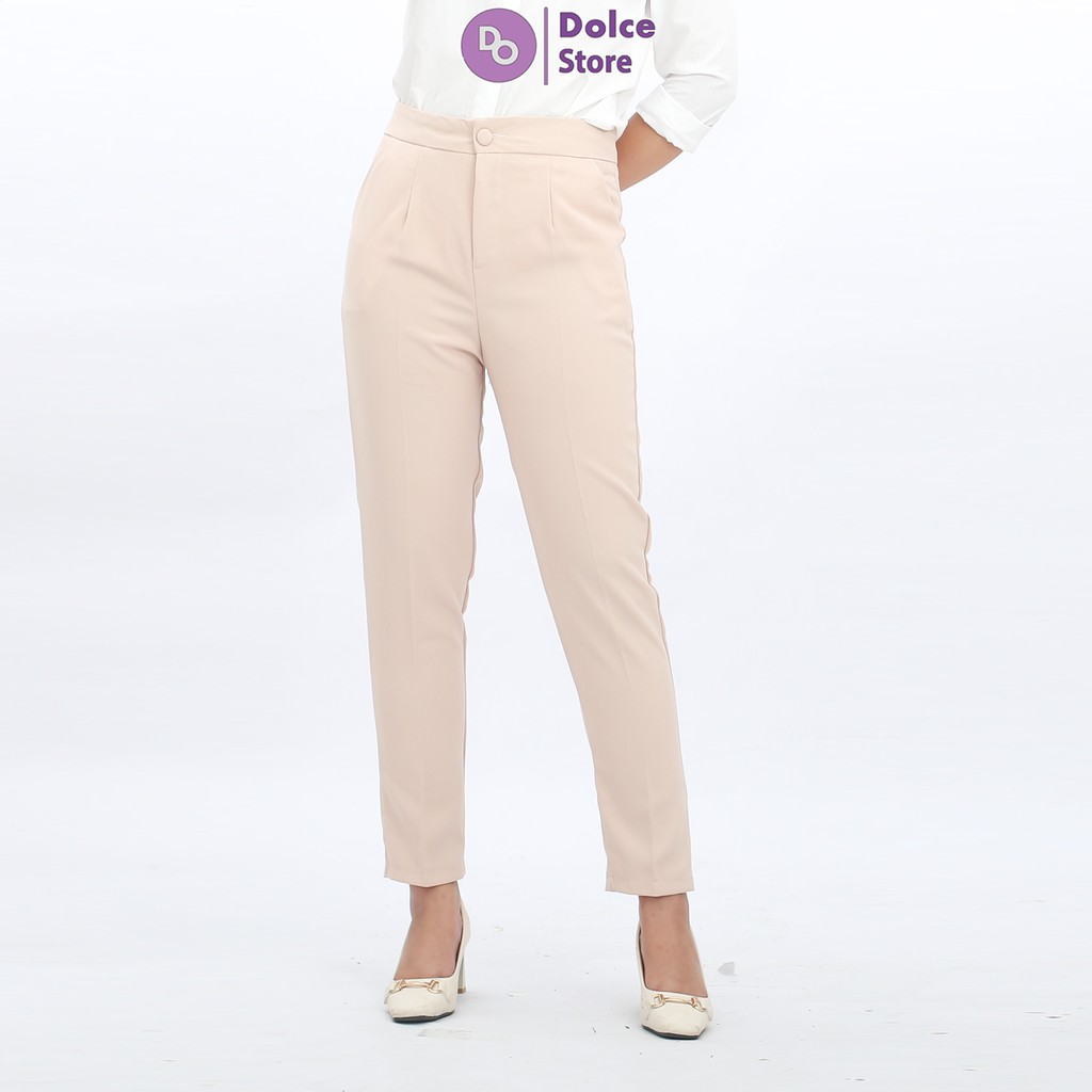 Quần Baggy công sở bọc cúc - Dolce