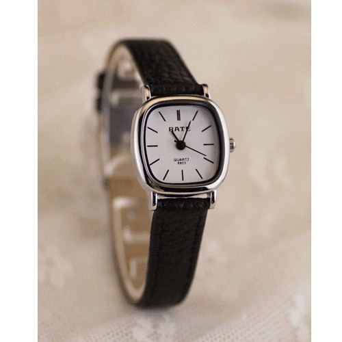 Đồng hồ nữ JIS dây da tổng hợp mặt chữ nhật | BigBuy360 - bigbuy360.vn