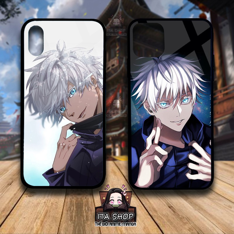 Ốp lưng Satoru Gojo - Jujutsu Kaisen  - Ốp Lưng Anime I.phone 5s 6 6s 6s+ 7+8+ X Xs Xr 11 11 pro max 12 12 pro max