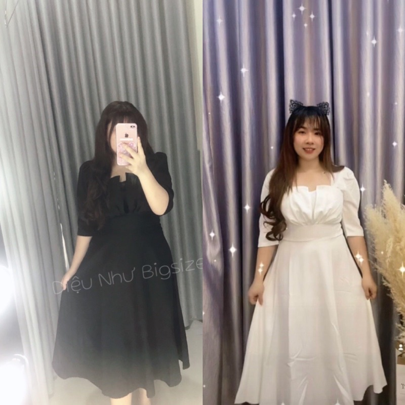 Đầm midi bigsize 55-90kg