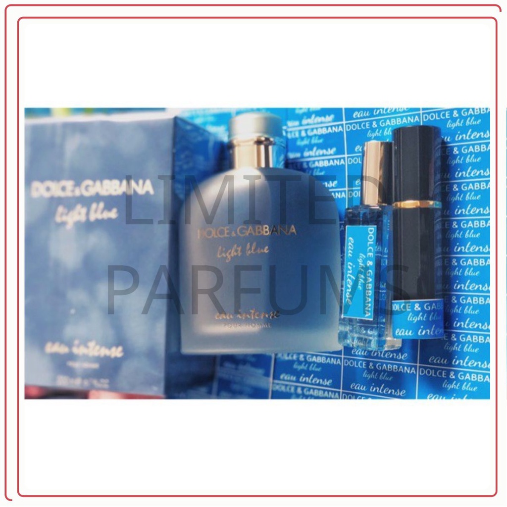 Nước hoa D & G Light blue Eau Intense For Men 10ml dạng xịt. Lɪᴍɪᴛᴇᴅ]️