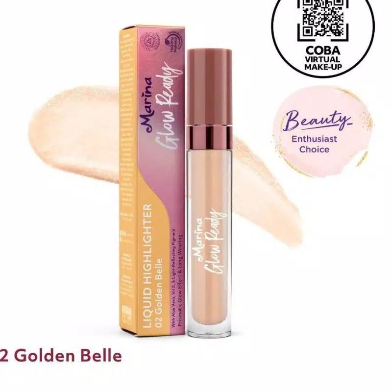 (hàng Mới Về) Kem Bắt Sáng Dạng Lỏng Marina 4.5ml | BigBuy360 - bigbuy360.vn