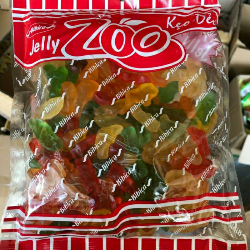 bịch 500 gam kẹo dẻo chip chip jelly cực nhiều ( sỉ đồ trẻ em)