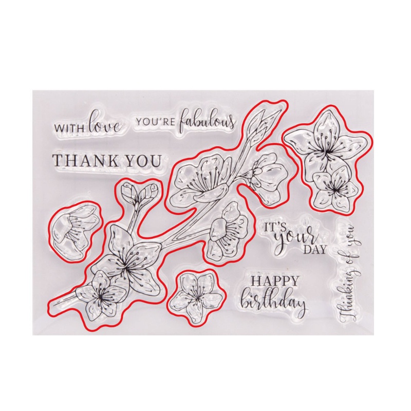 Bộ Khuôn Cắt Dập Nổi Chữ Thank You Dùng Trang Trí Album Ảnh Diy Thẻ Giấy