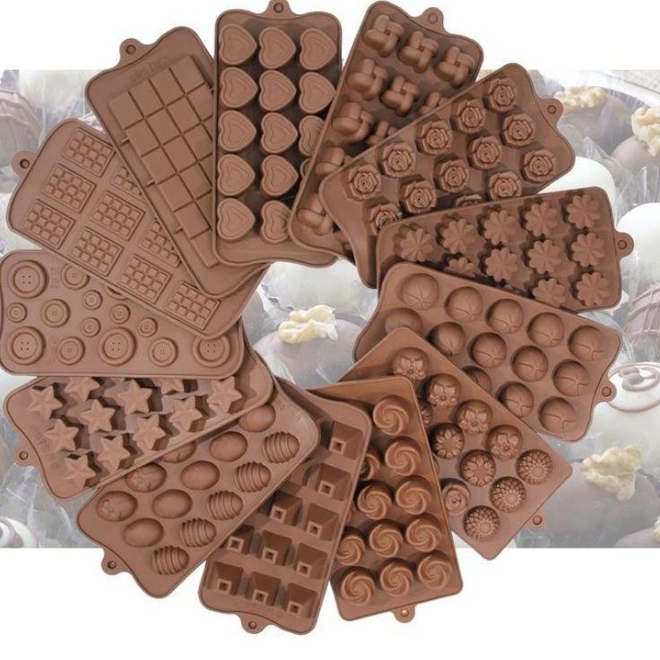 Ri Khuôn Tạo Hình Thạch Pudding Kỳ Lân Trái Cây Bướm Lá Ngôi Sao Trái Tim ➮ ★