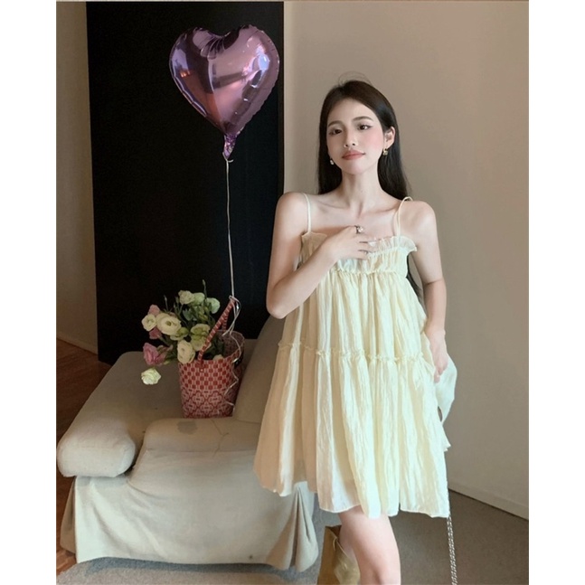 Đầm babydoll bồng xoè thời trang dành cho nữ