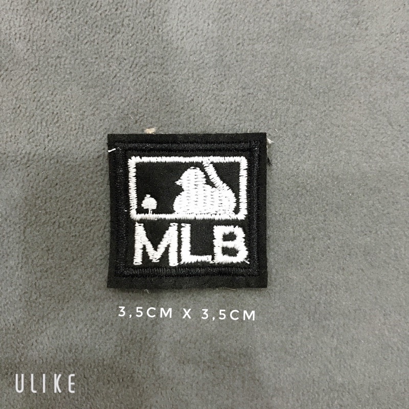 Mác, Logo MLB thêu ủi . đủ màu