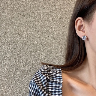 High Quality Korean Style Square Zircon Earrings