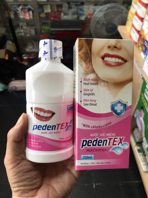 SÚC MIỆNG PEDENTEX 250ml-giảm nhiệt miệng, hôi miệng