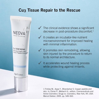 Giảm giá Kem dưỡng phục hồi da NEOVA Cu3 Tissue Repair 56g giúp làm dịu,  giữ ẩm và tái tạo da tự nhên - BeeCost