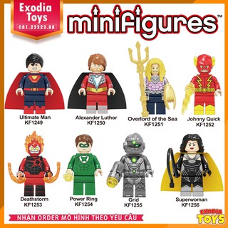 Xếp hình Minifigure Liên Minh Ác Nhân Crime Syndicate – Đồ Chơi Lắp Ghép Sáng Tạo – KF6104