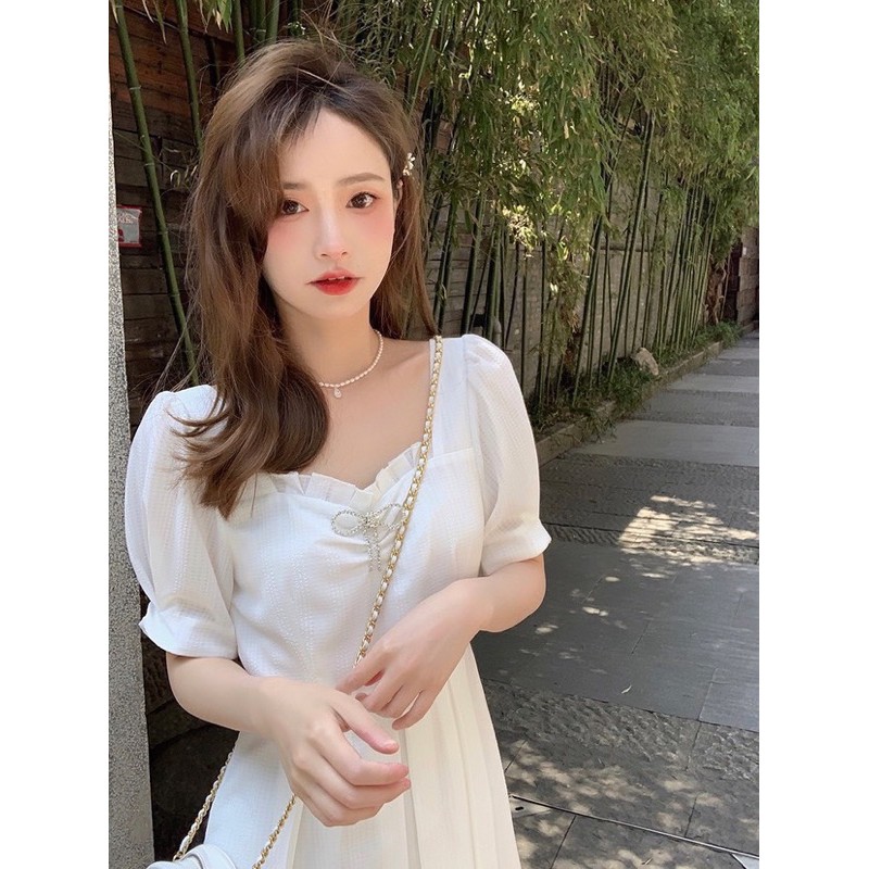 [FREESHIP - HÀNG LOẠI 1] VÁY MAXI THÔ ĐŨI REN THÊU 2 LỚP